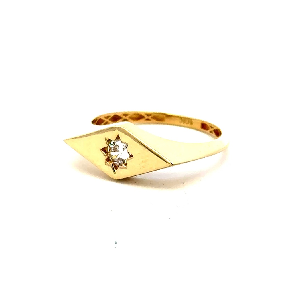 Ring Women's 8 1.5mm 10K