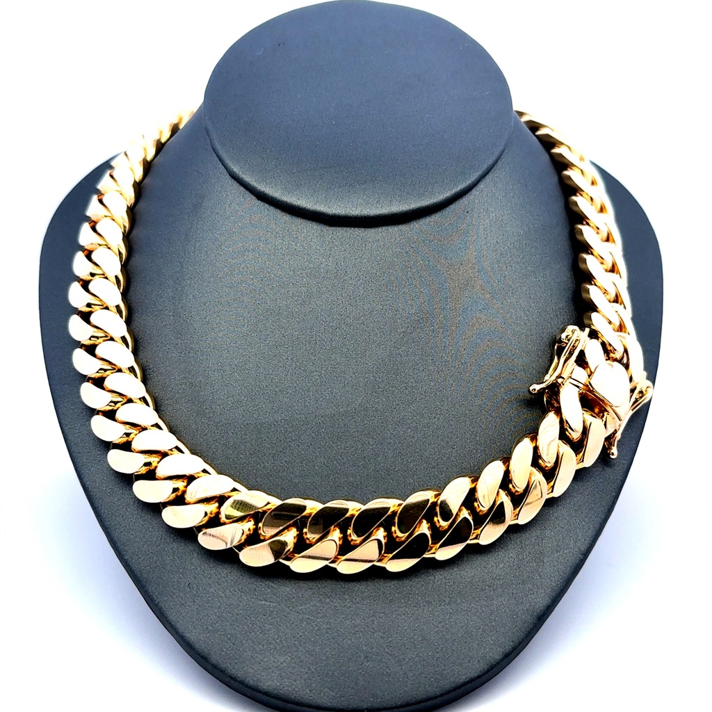 Chain Cuban Link 14mm 22" 10K