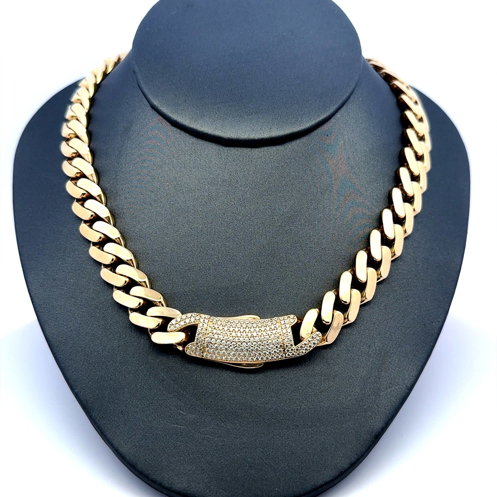 Chain Monaco 10.5mm 22" 10K