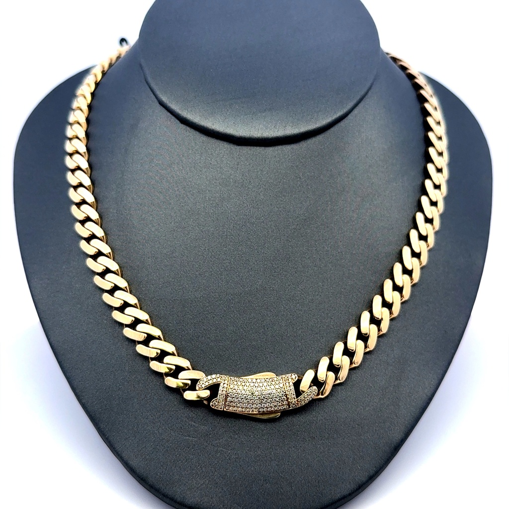 Chain Monaco 7.5mm 20" 10K