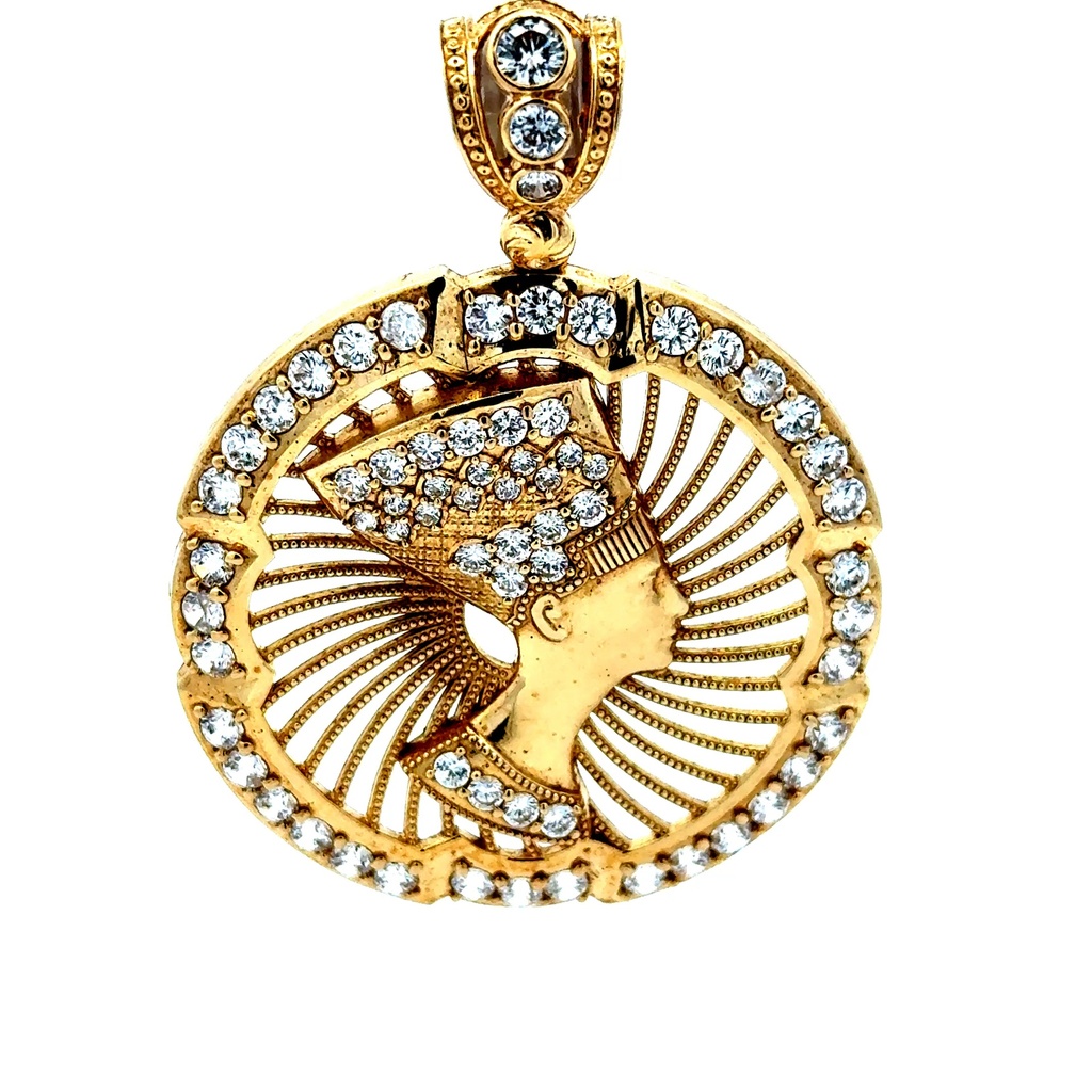 Pendant Nefertiti 58 10K