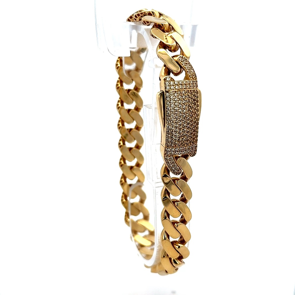 Bracelet Monaco 10.5mm 9" 10K