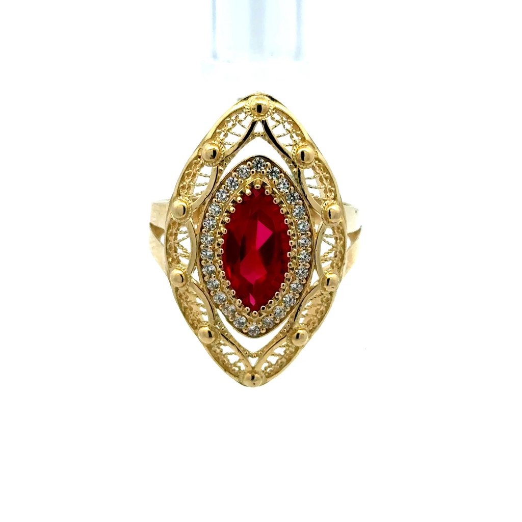 Ring Chic Women 8.5 3mm 10K