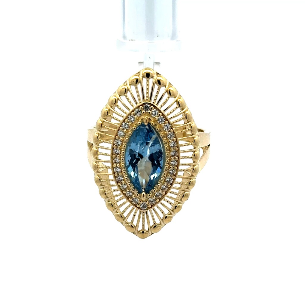 Ring Chic Women 9 3mm 10K