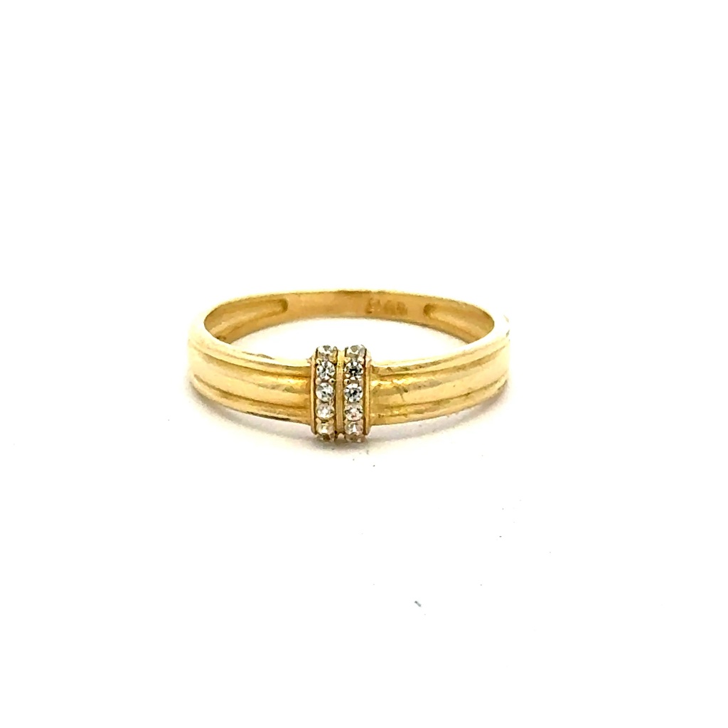 Ring Chic Women 7.5 2mm 10K