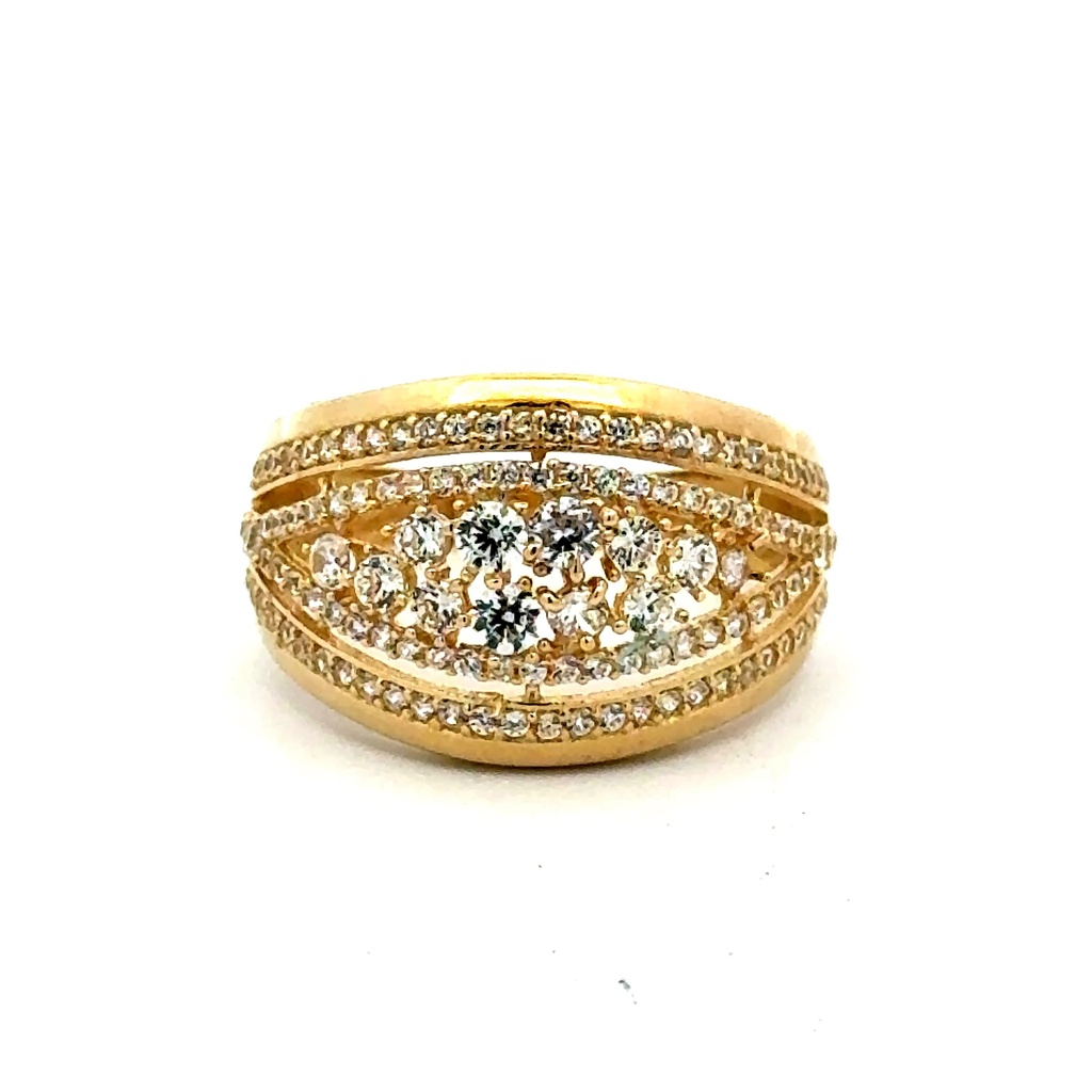 Ring Chic Women 7.5 2.5mm 10K