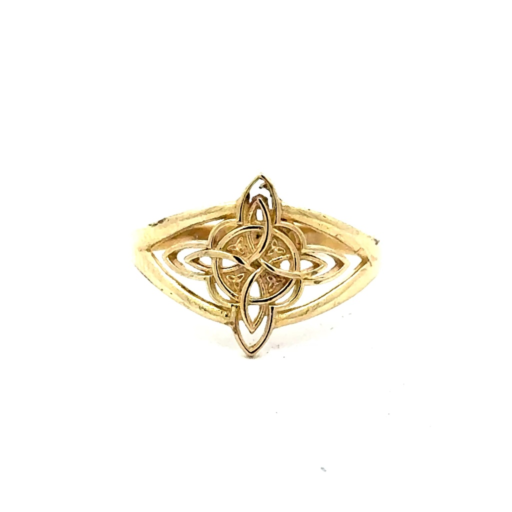 Ring Chic Women 7.5 2mm 10K