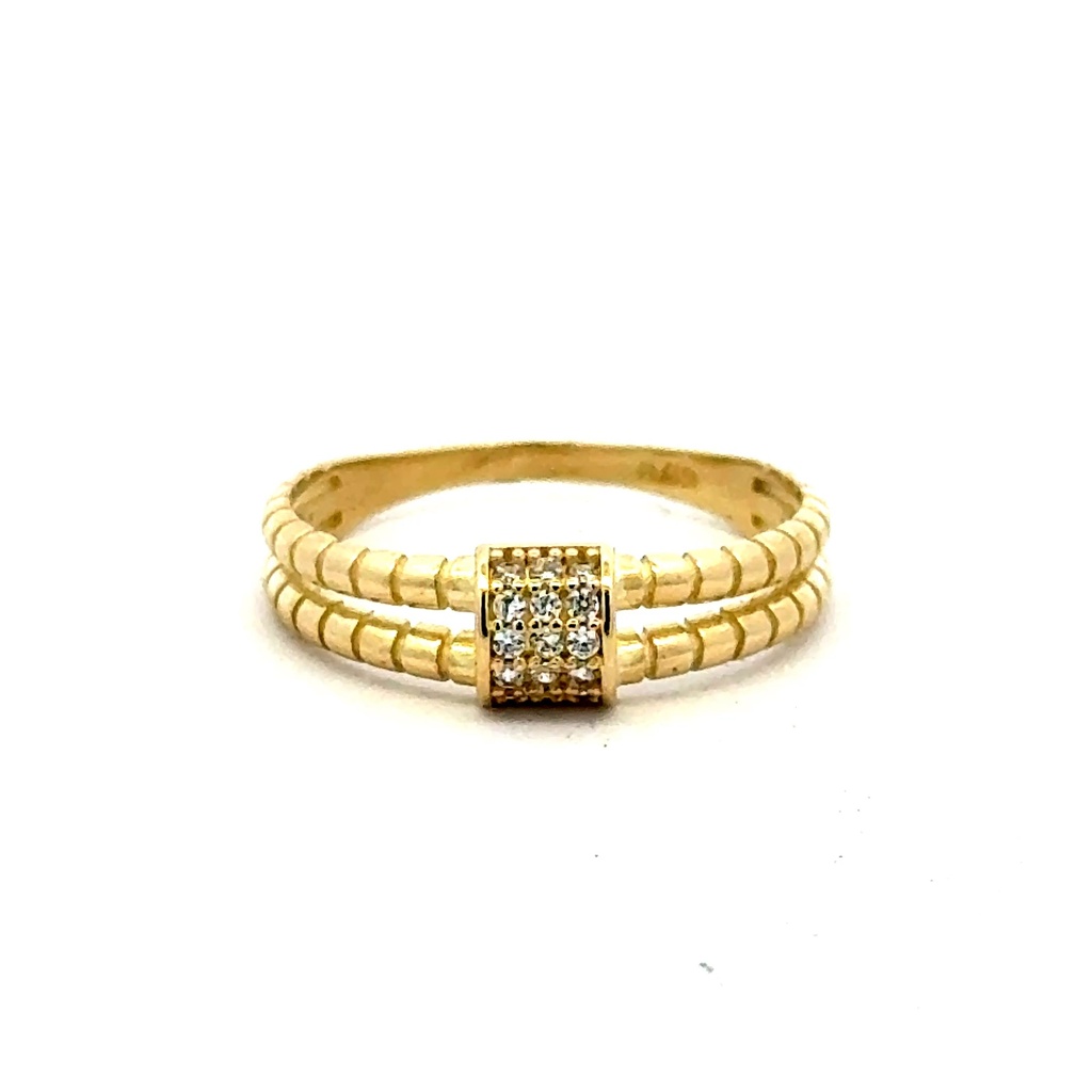 Ring Chic Women 7.5 1.5mm 10K