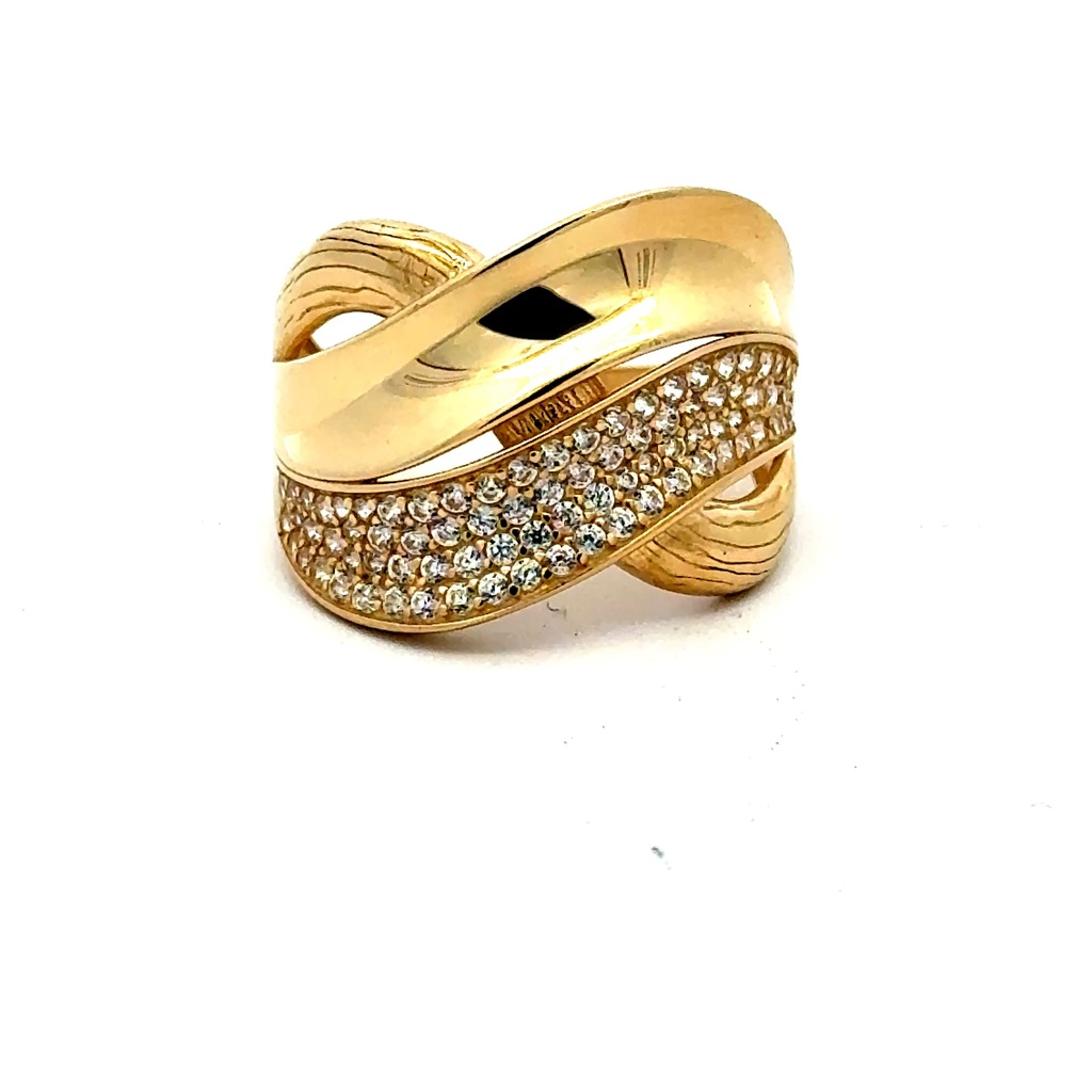 Ring For Women 8 2.5mm 10K
