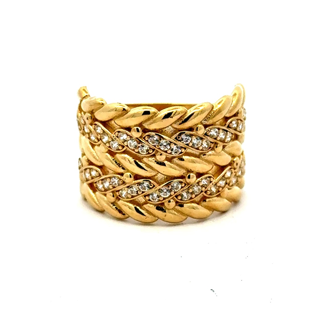 Ring For Women 8 2.5mm 10K