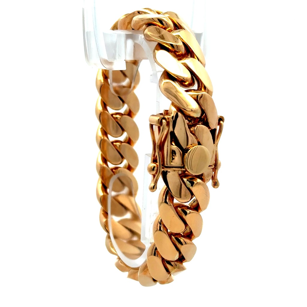 Bracelet Cuban Link 14.5mm 8" 10K