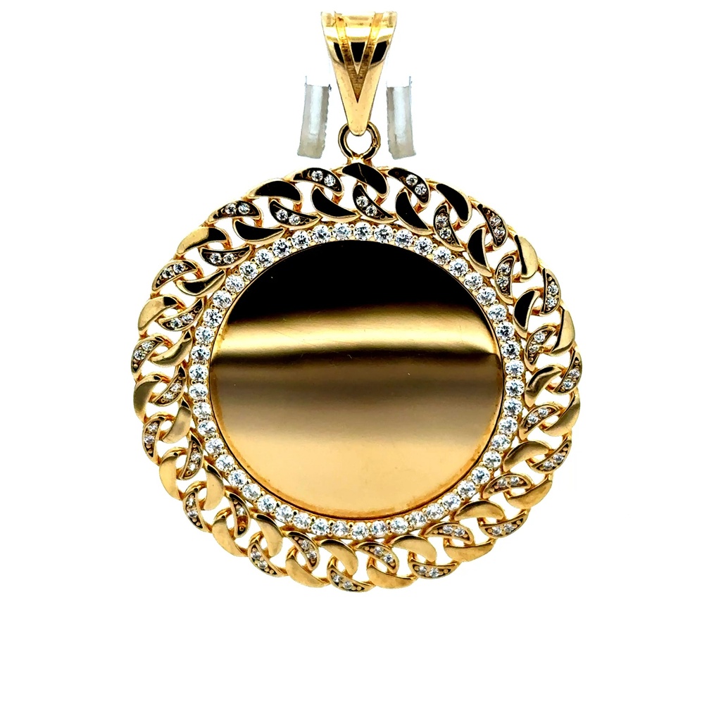 Pendant Memory with CZ Bezel 56 14K