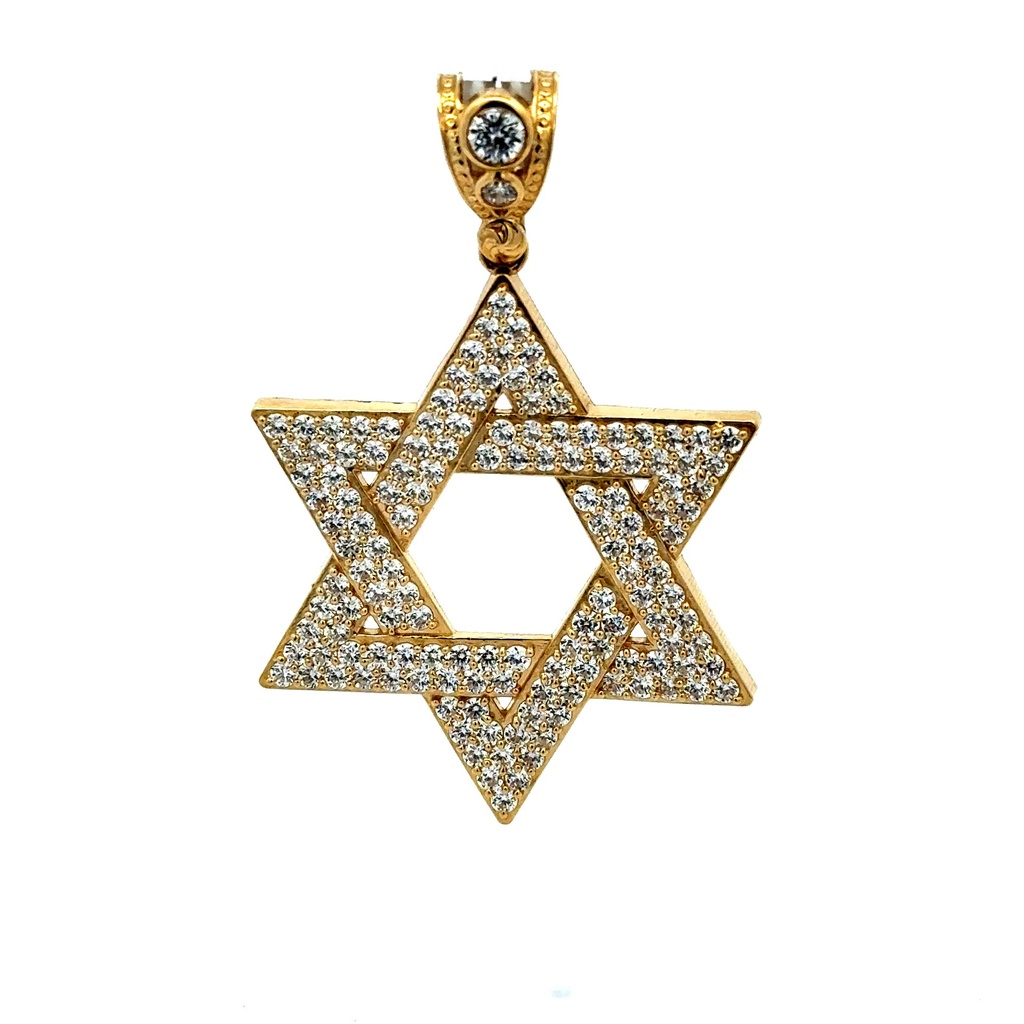 Pendant Star of David 54 10K