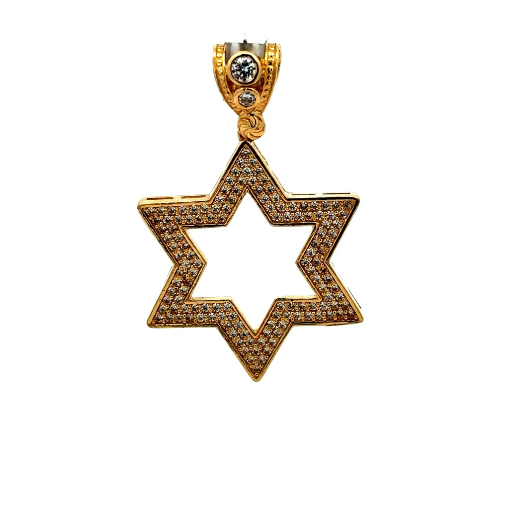 Pendant Star of David 40.5 14K