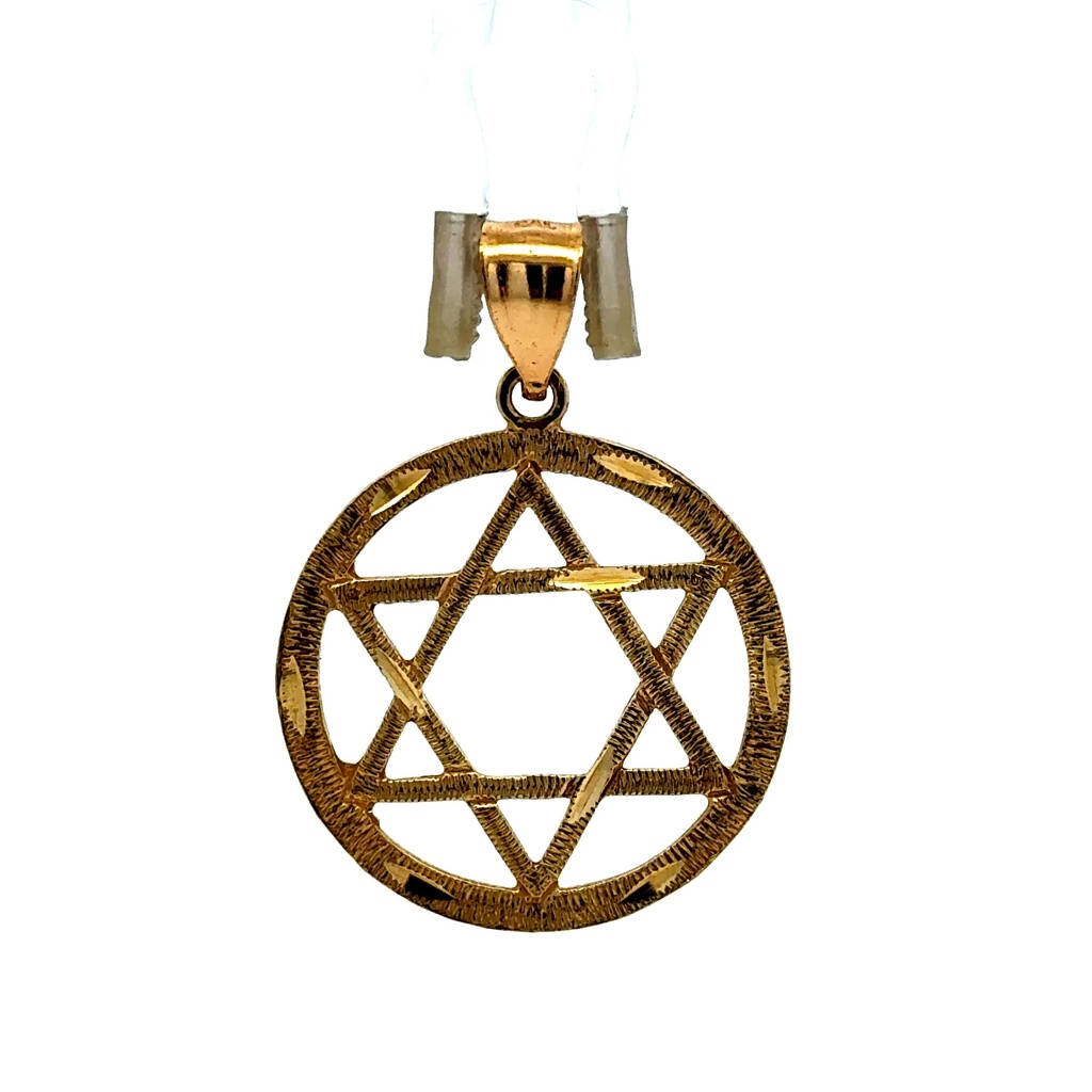 Pendant Star of David 34.5 10K