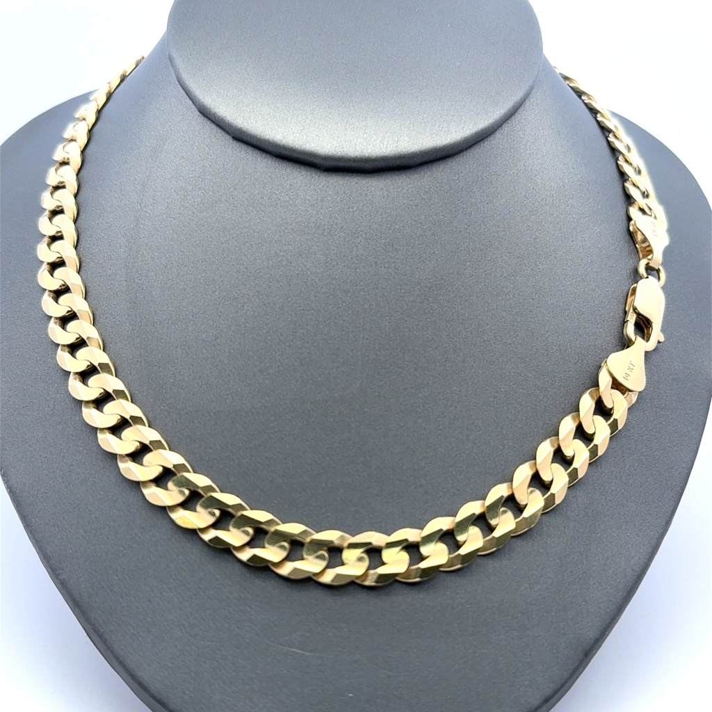 Chain Curb Link 8mm 22" 10K
