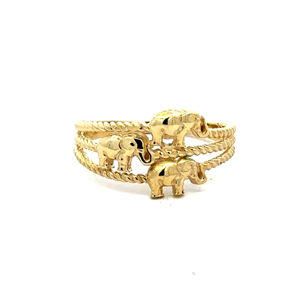 Ring Chic Women 7.5 1.5mm 10K