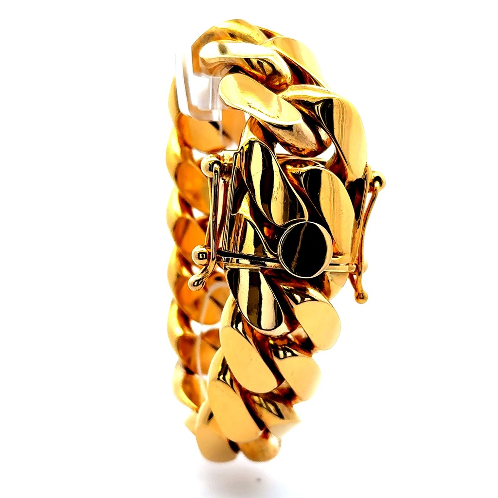 Bracelet Cuban Link 27mm 9.5" 14K