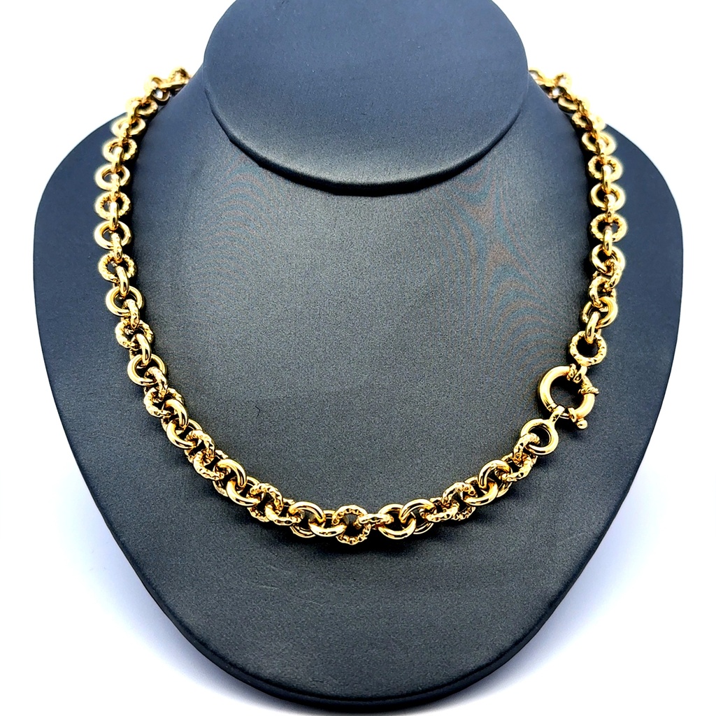 Necklaces Rollo 7.5mm 20" 14K