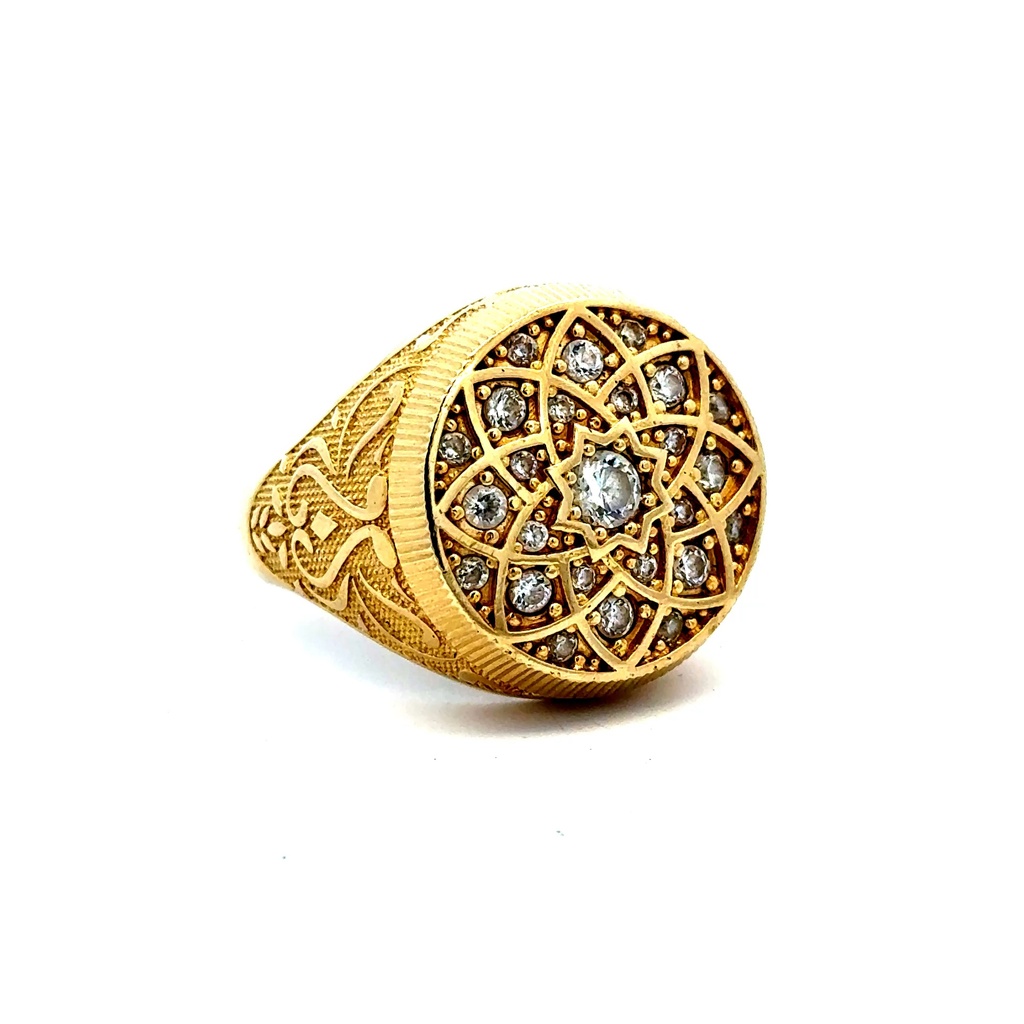 Ring Rosetta  12 5.5mm 14K