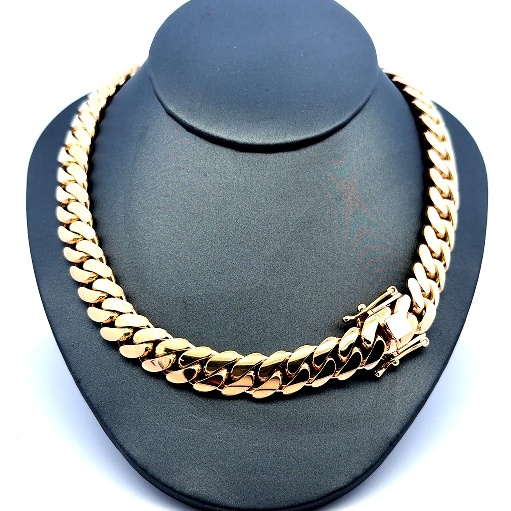 Chain Cuban Link 11.5mm 22" 10K