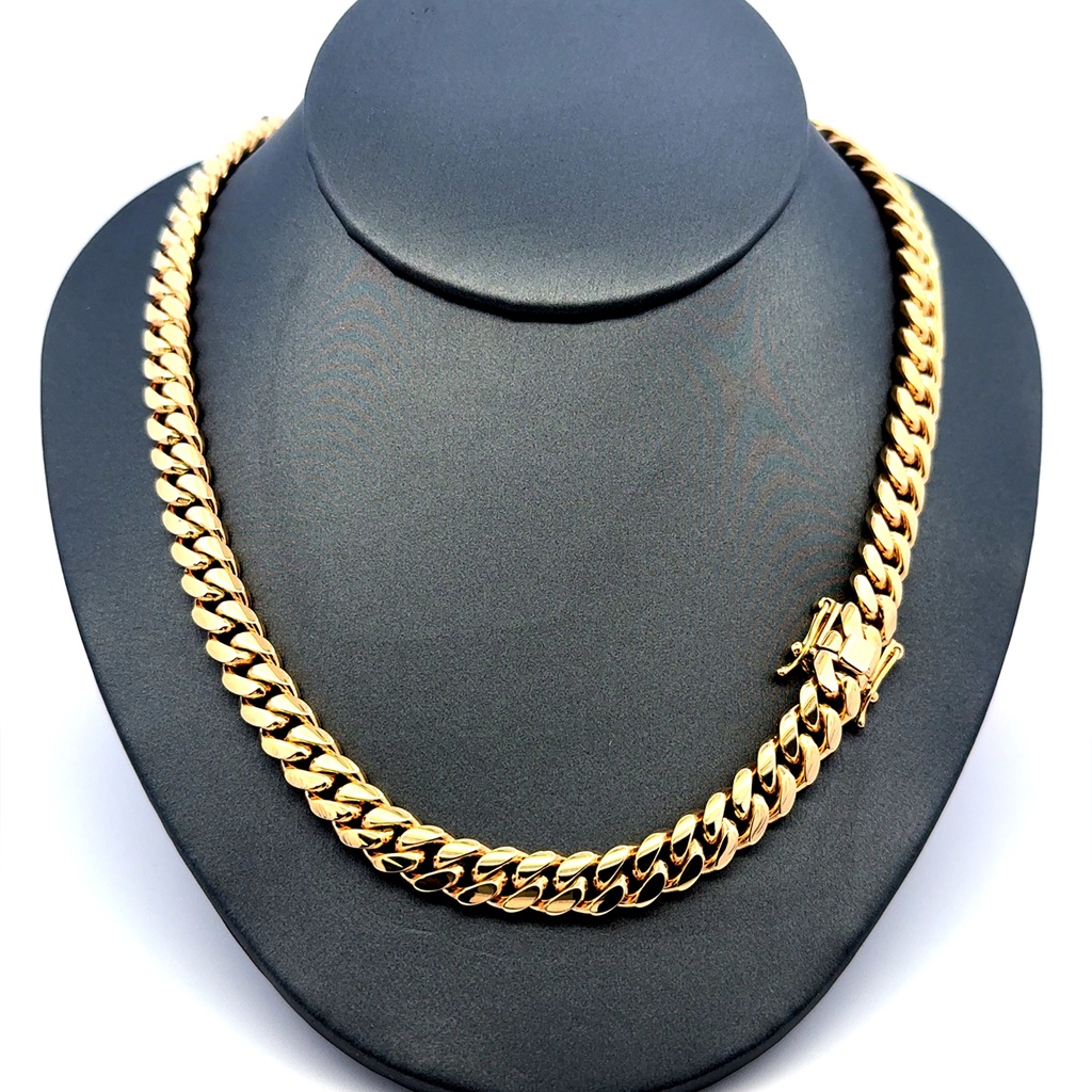 Chain Cuban Link 7.5mm 26" 10K