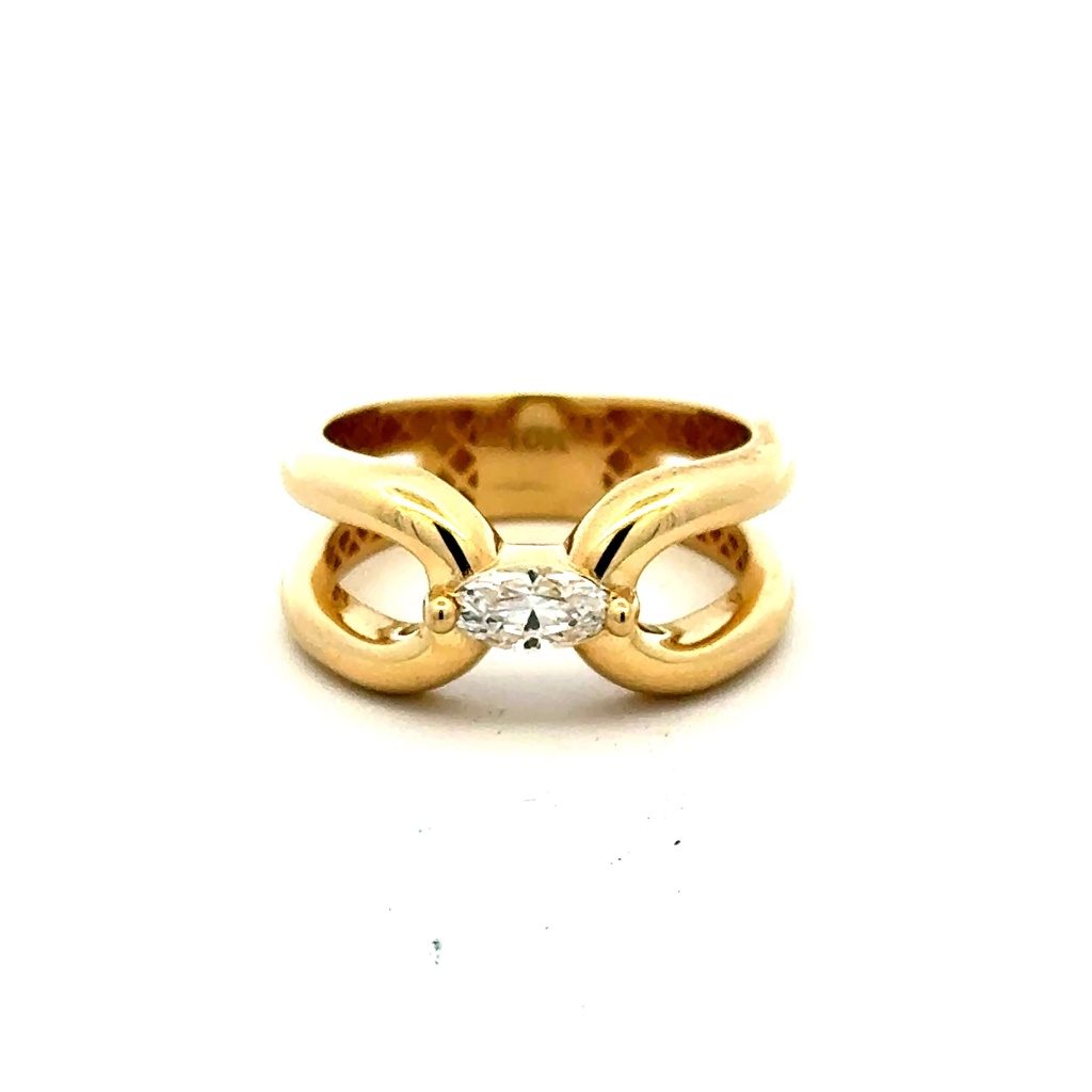 Ring Women's 5.5 4mm 10K
