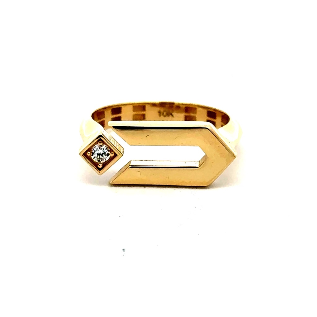 Ring Women's 7.5 2.5mm 10K
