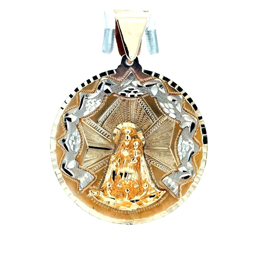 Pendant ‘Virgen de la Caridad del Cobre’ 63.5 10K