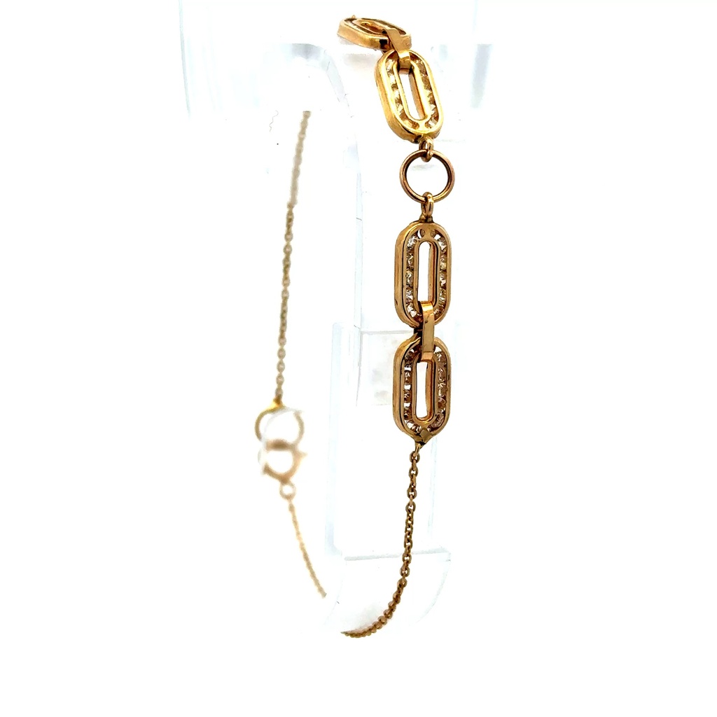 Bracelet 'So Cute' 6mm 7" 10K