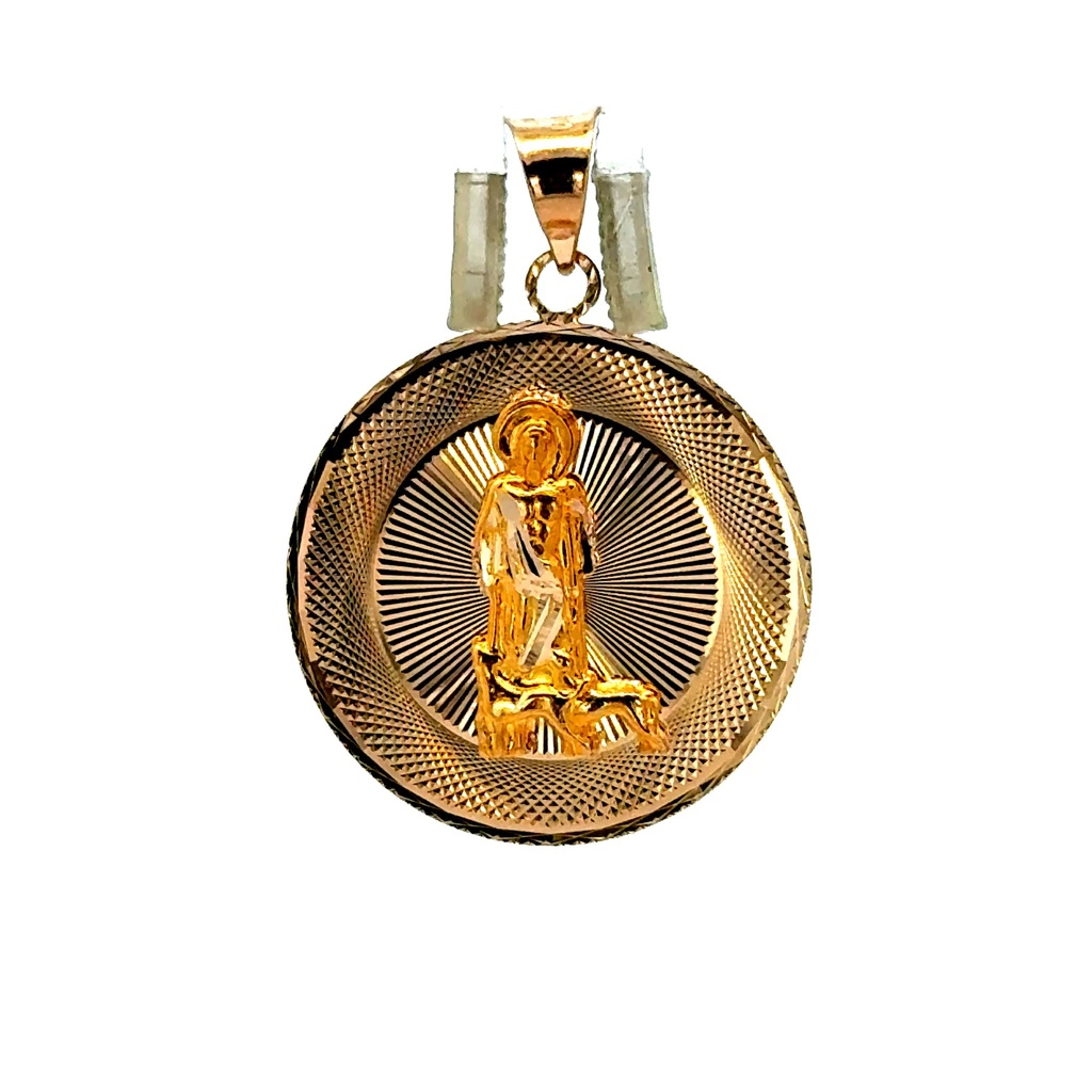 Pendant ‘San Lázaro’ 22.5 10K