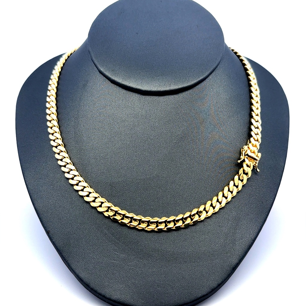 Chain Concave Link 6mm 22" 10K