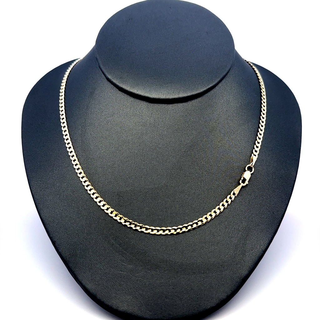 Chain Curb Link 3mm 22" 10K