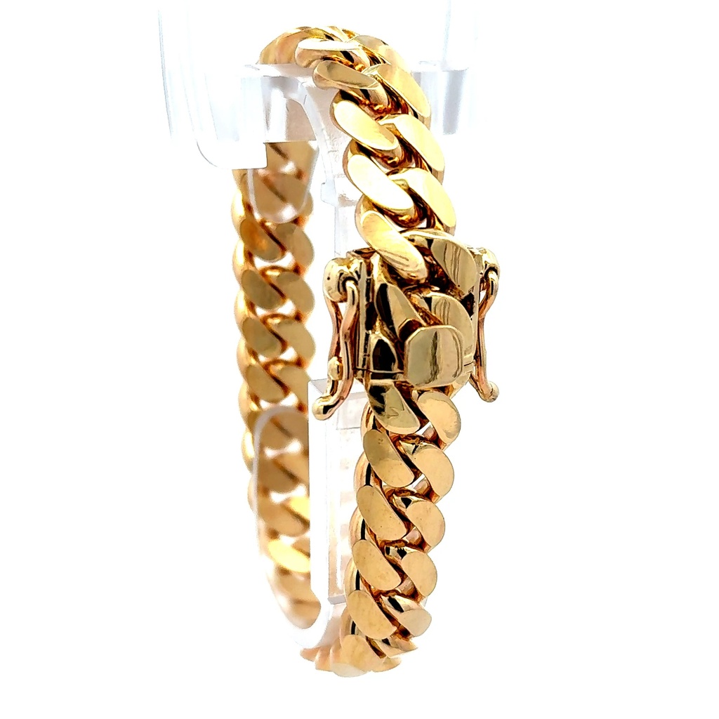 Bracelet Cuban Link 11mm 8.5" 18K