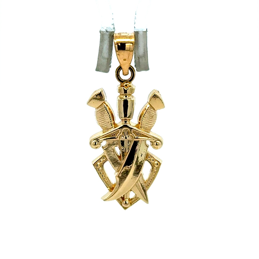 Pendant Swords 30.5 14K