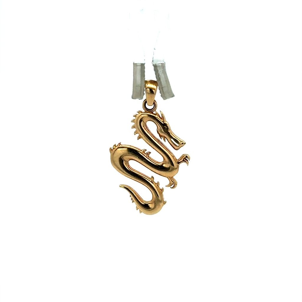Pendant Dragon 26.5 14K
