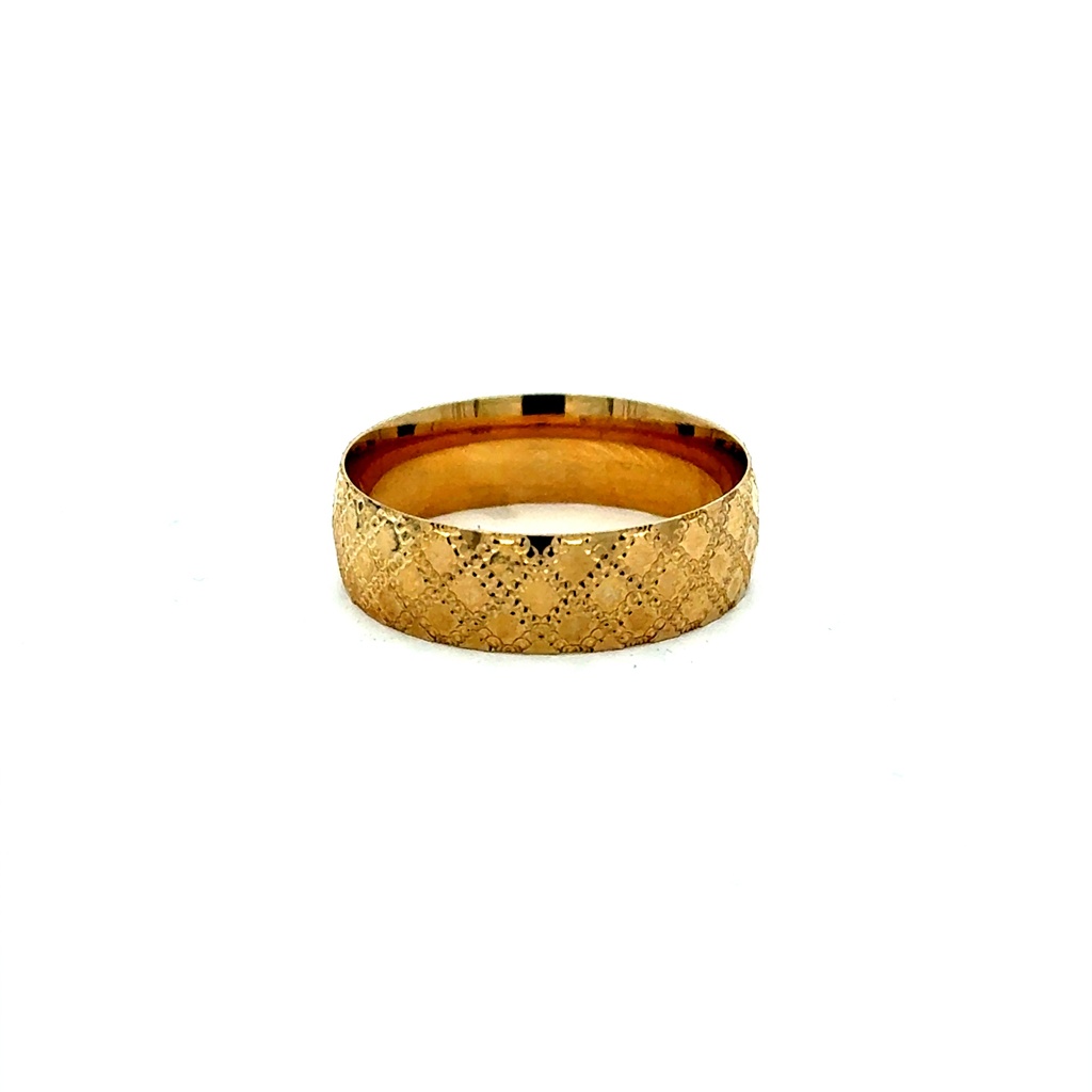 Ring Men’s Wedding Band 11.5 7mm 10K