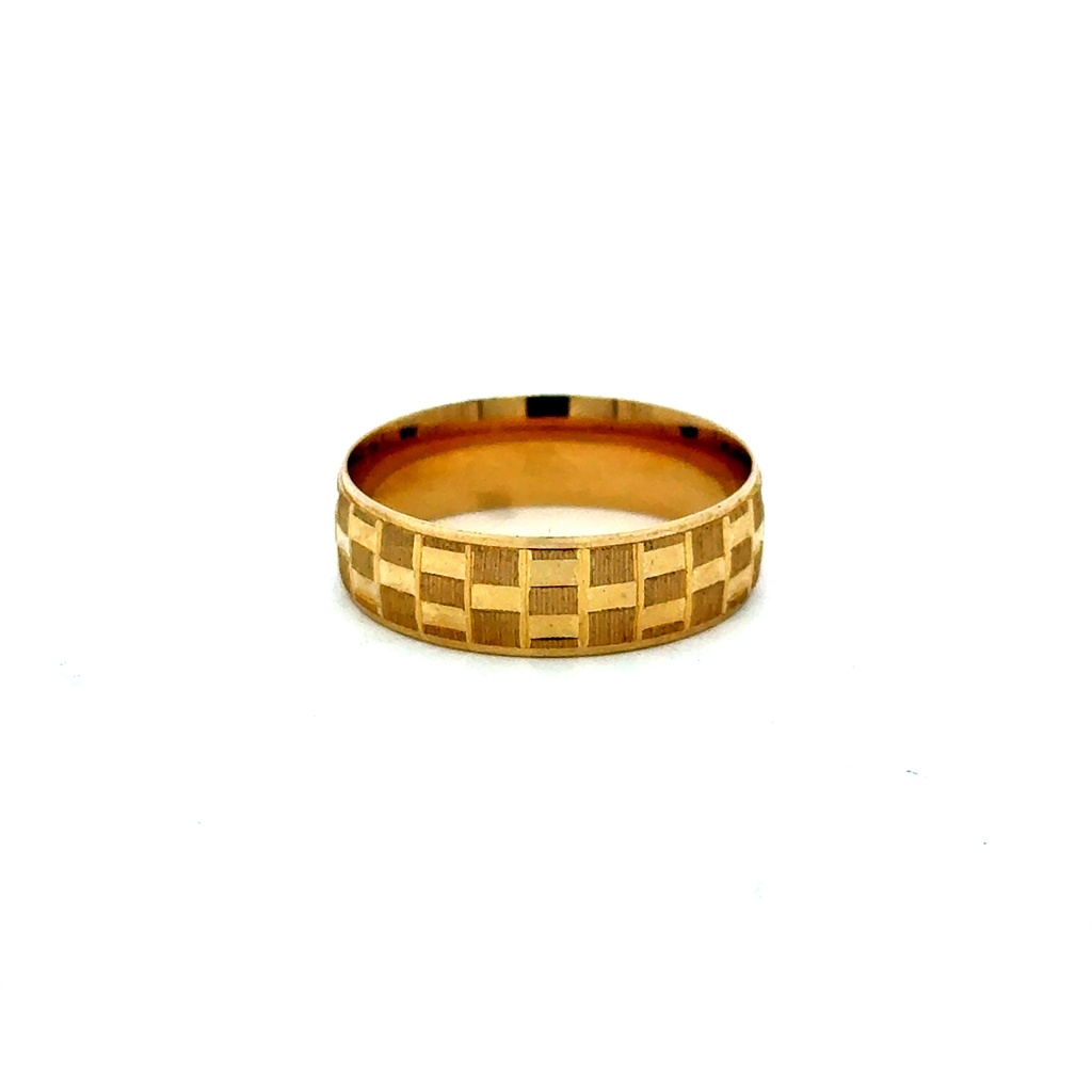 Ring Men’s Wedding Band 11.5 7mm 10K