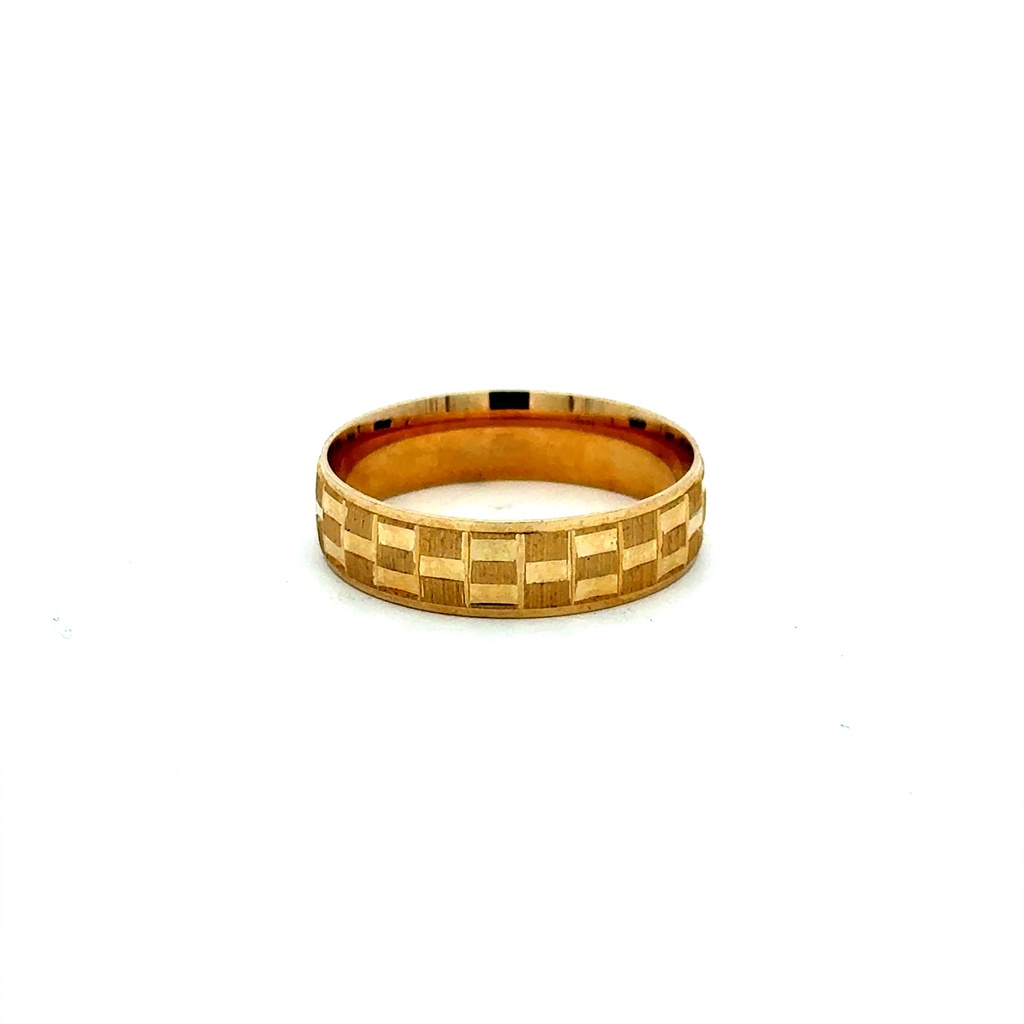 Ring Men’s Wedding Band 11 6mm 10K