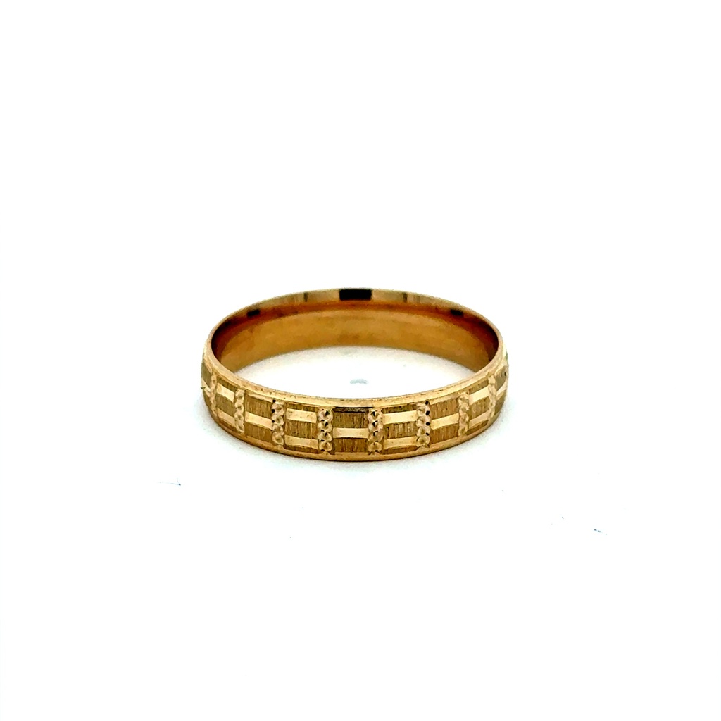 Ring Men’s Wedding Band 11.5 5mm 10K