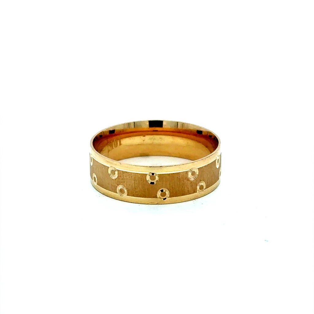 Ring Men’s Wedding Band 11.5 7mm 10K