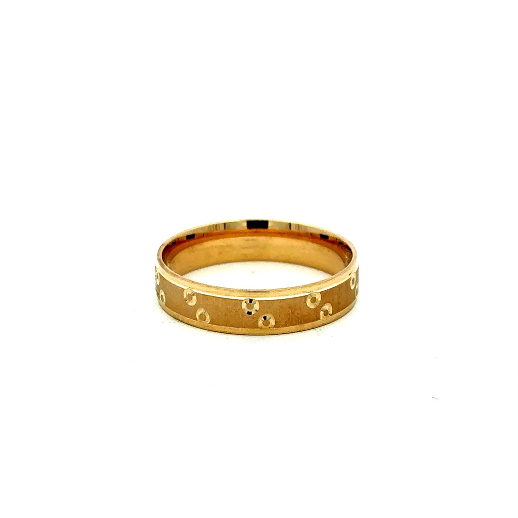 Ring Men’s Wedding Band 9.5 5mm 10K