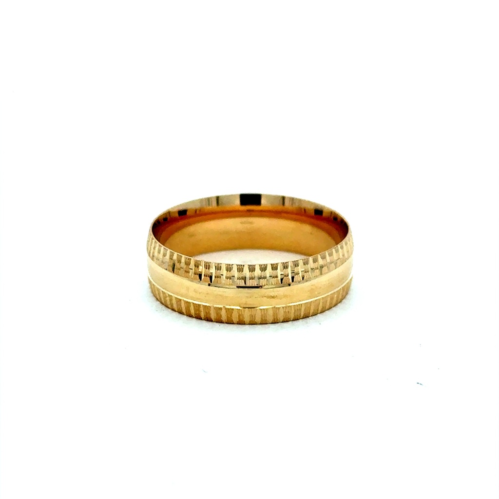 Ring Men’s Wedding Band 11 7mm 10K
