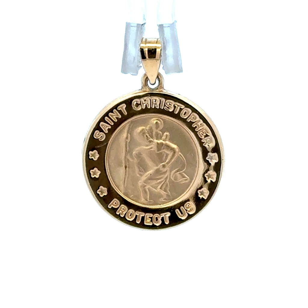Pendant Saint Christopher 27 14K