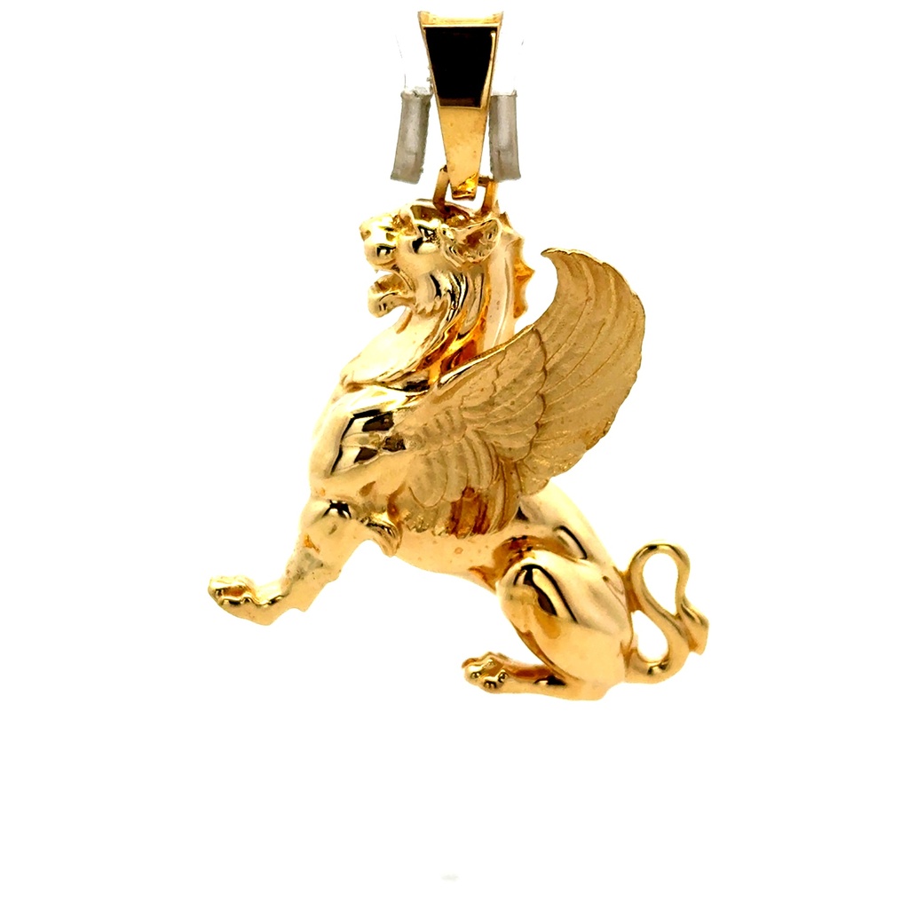 Pendant Winged Lion 58 10K