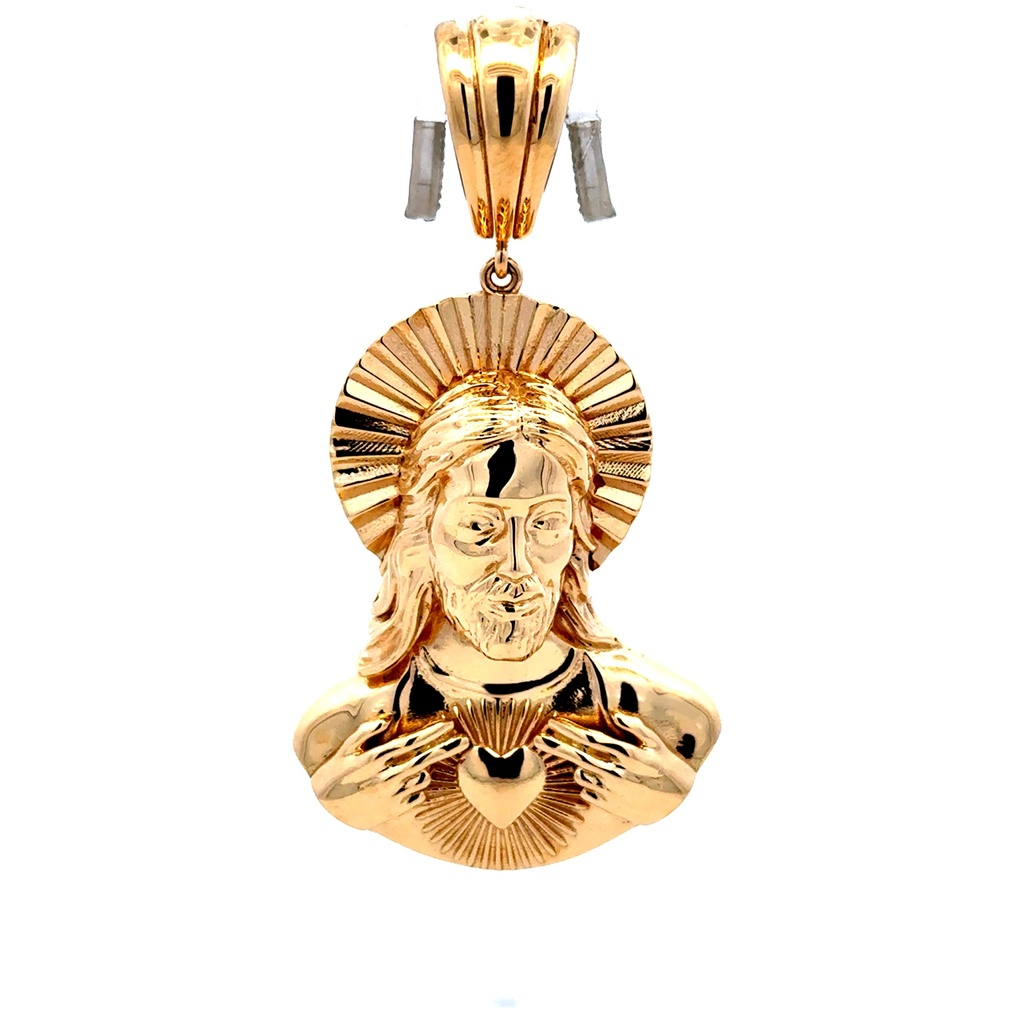 Pendant Sacred Heart of Jesus 62.5 14K