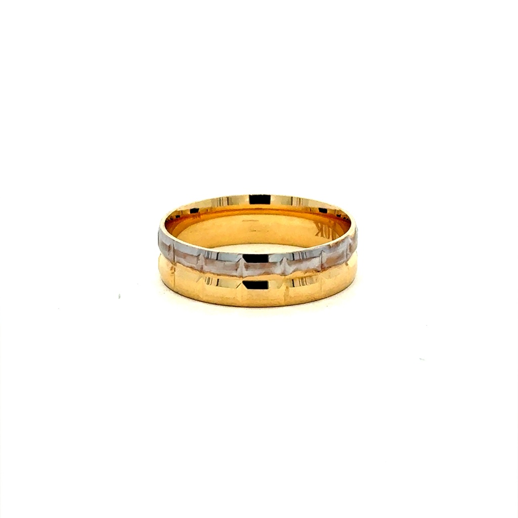 Ring Men’s Wedding Band 10 6mm 10K