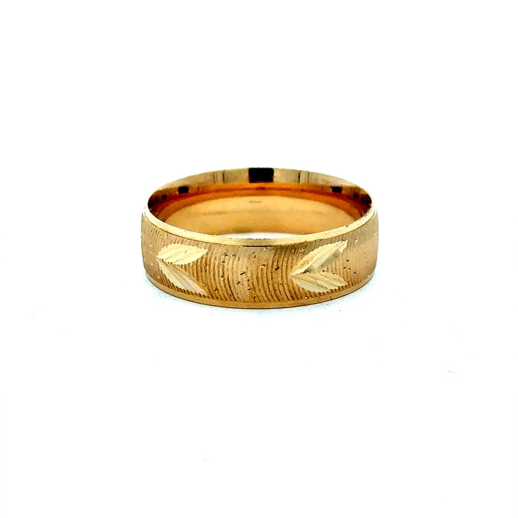 Ring Men’s Wedding Band 11 7mm 10K