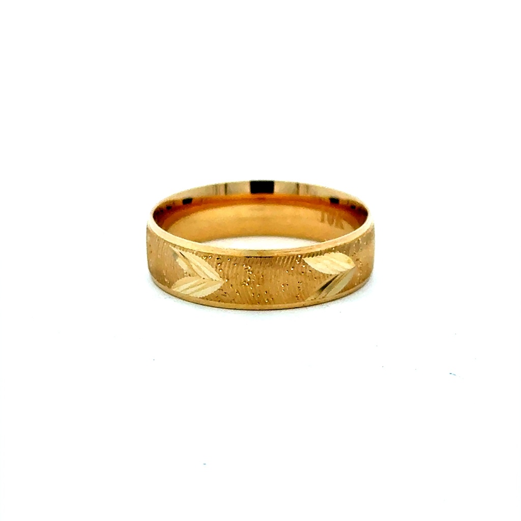 Ring Men’s Wedding Band 10 6mm 10K