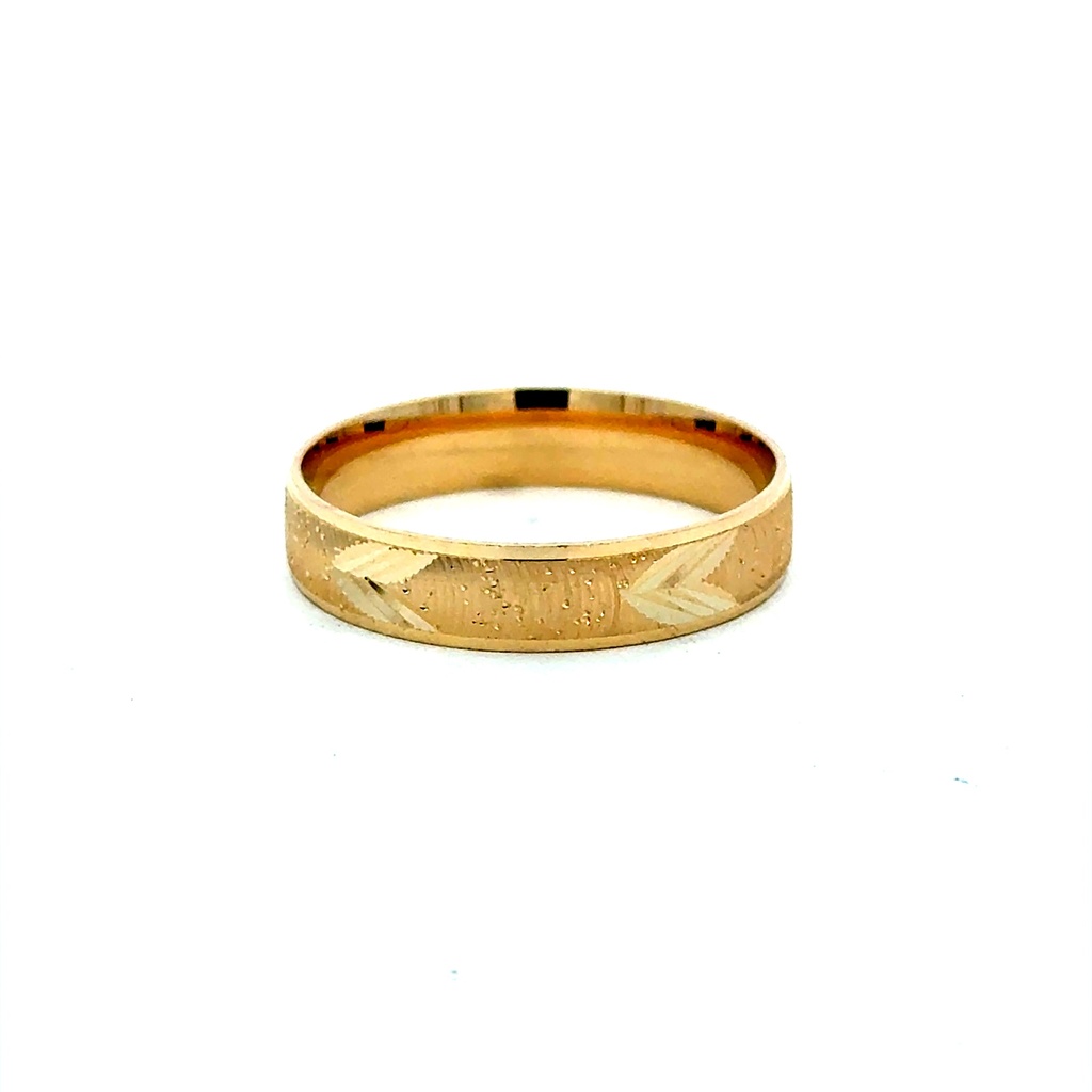 Ring Men’s Wedding Band 11.5 5mm 10K